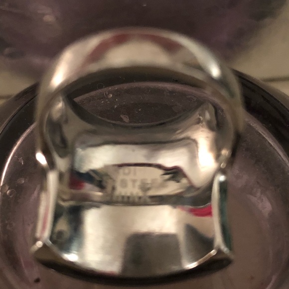 Stylish statement stainless steel ring - Picture 6 of 7